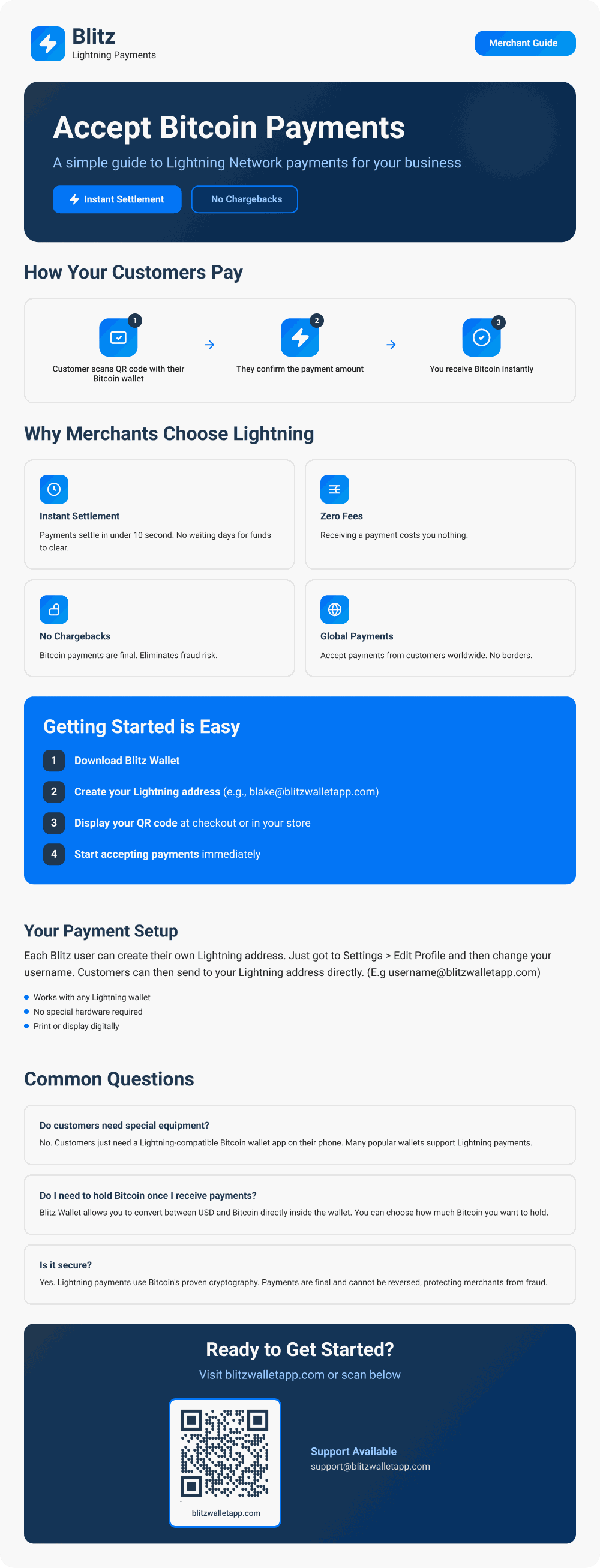 Blitz Wallet educational guide